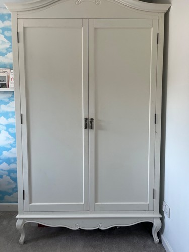 White french armoire - armoire, style