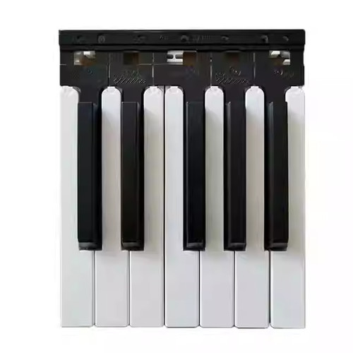 1pcs black and white - white, for