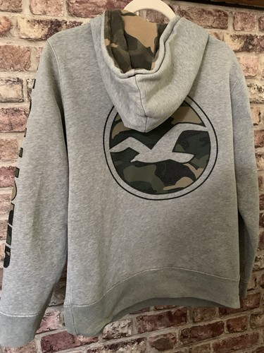 Hollister hoodie grey - grey, &