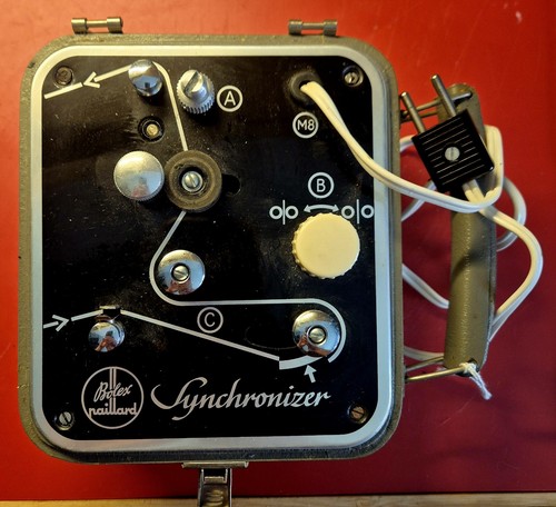 Paillard bolex synchromat 8mm - bolex,