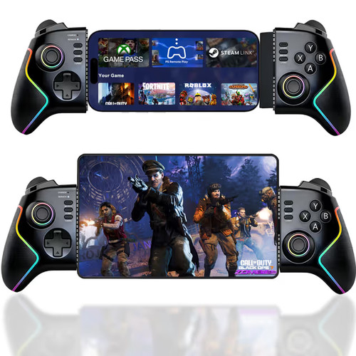 Mobile gaming controller to - controller, up