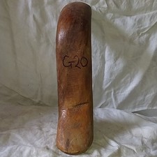 Wooden hat block millinery 