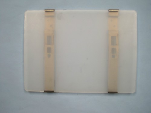 Spring loaded number plate - spring,