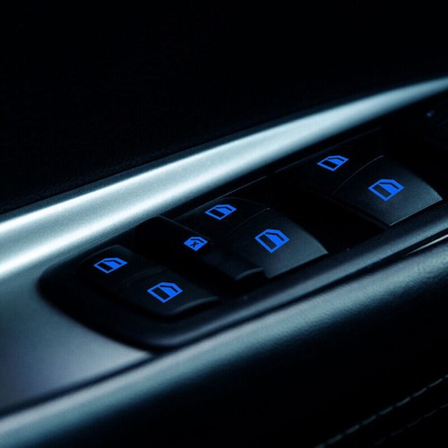 Luminous blue vehicle car - luminous,