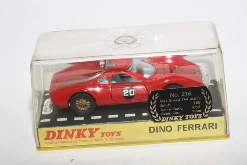 Dinky 216 ferarri dino - dinky,