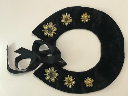 Black collar for ladies - ladies, shirt