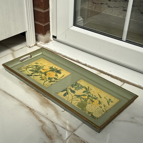 Wooden vintage tray - wooden,