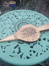 Antique Brass And Wood Fire