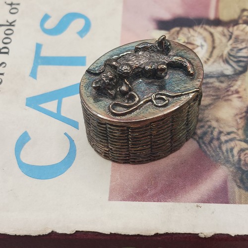 Vintage silver plated trinket - vintage,