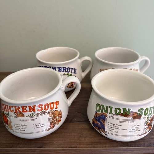 Vintage ceramic soup - ceramic,