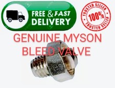 GENUINE MYSON RADIATOR BLEED VALVE VENT SCREW NIPPLE. 