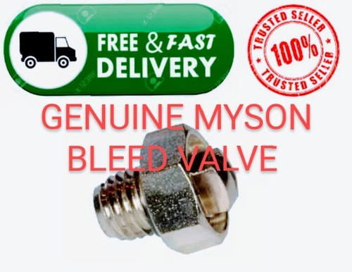 Genuine myson radiator bleed - genuine,