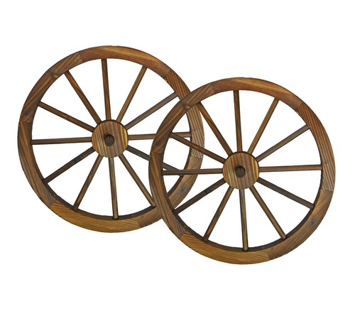Steel rimmed wooden - 24,