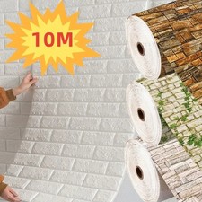 3D Foam Brick Wallpaper Self
