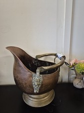 Vintage Copper & Brass Helmet