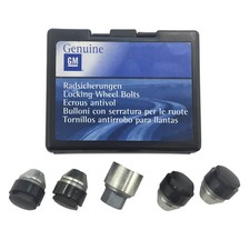 Genuine Vauxhall Zafira Astra Mokka Insignia B Locking Wheel Nut Set 13331034