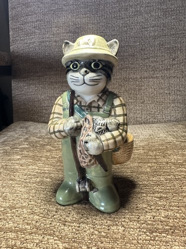 Quail pottery figure - , of