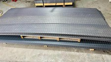 Mild Steel Checker Plate Chequer Floor Sheet Durbar S235 8x4 2mx1m Sheets