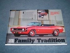 1969 Camaro Convertible SS396