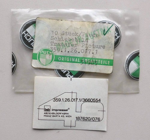 Puch monza trigger sticker - monza,