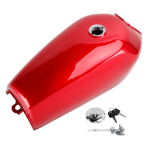 Red cafe racer gas tank - racer,