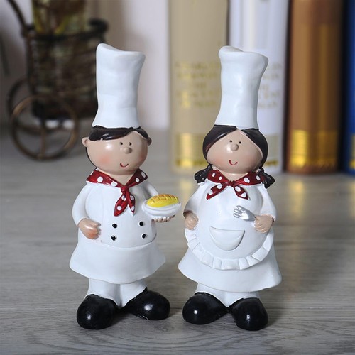 Resin couple chef - 2x,