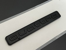 Matt Black Quattro Rear Boot