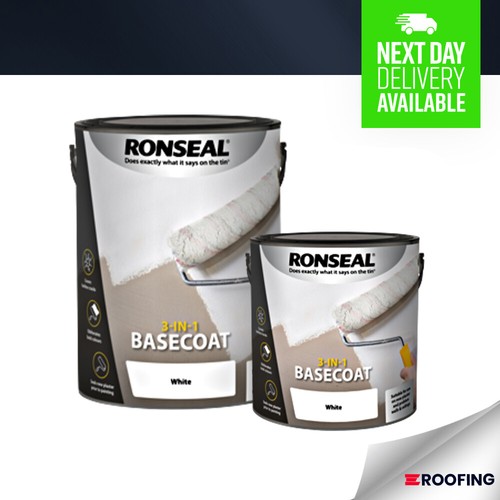 Ronseal basecoat 5l - 3-in-1, 2.5l