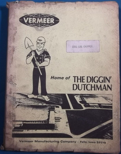 Vermeer 1081 log - 1081, chipper