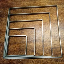 Square dams for glass Fusing 