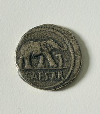 Julius Caesar AR Denarius