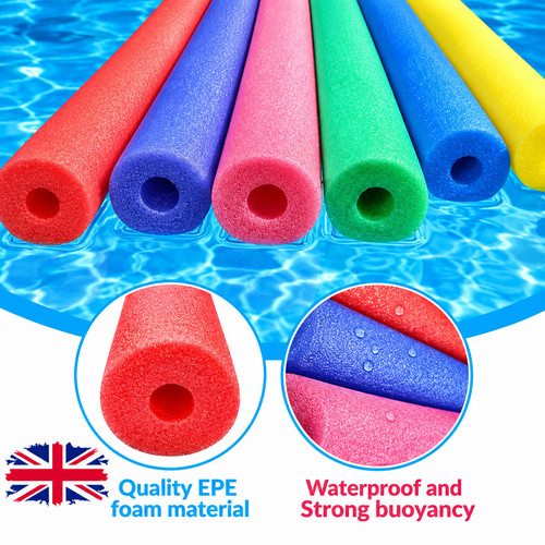 Swimming pool noodle float aid - pool,