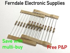 Resistor, Carbon Film, 5%, 0.5W, 1/2W 350 V,  select 1 ohm - 10M ohm, 10-50 pack