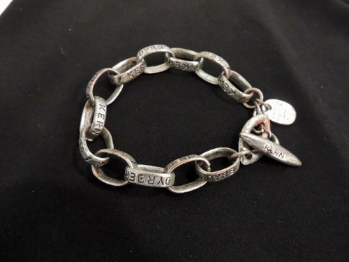 Dyrberg kern silver tone chain - silver,