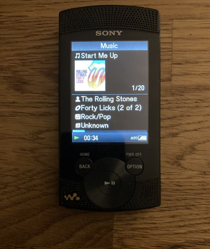 Sony walkman nwz s544 - 8gb, mp3
