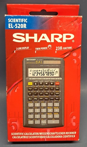 Sharp 520r scientific - sharp,