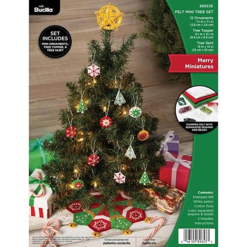 Bucilla felt ornaments - bucilla,