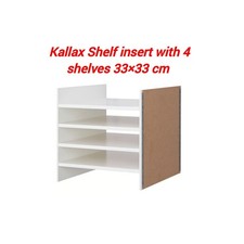 Ikea KALLAX Insert with 4