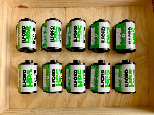 10x empty reusable 35mm hp5 - 10x,