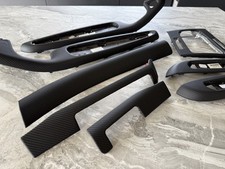 BMW E46 M3 COUPE Interior trim Set CARBON LEATHER LHD