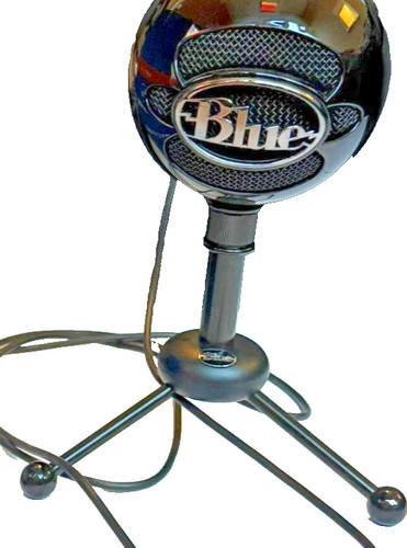 Blue snowball usb microphone - blue,