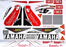 Yamaha Aerox MBK Nitro Santander DECOR DECAL KIT Sticker Fairing 