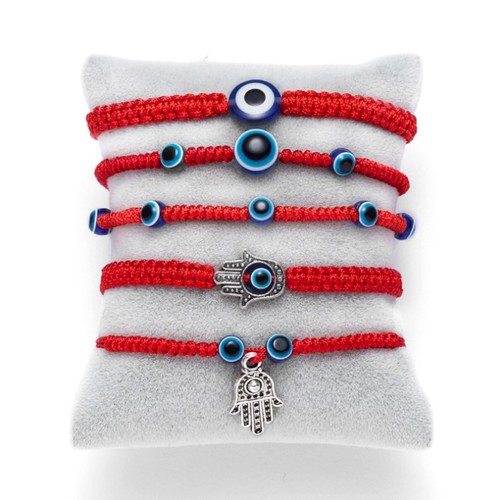 Pcs lucky kabbalah - pcs, red