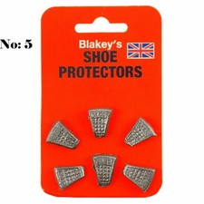 Shoe Protectors Segs No.5 Blakey's Segs Heel Plates  Metal Shoe Toe Heel &Toe