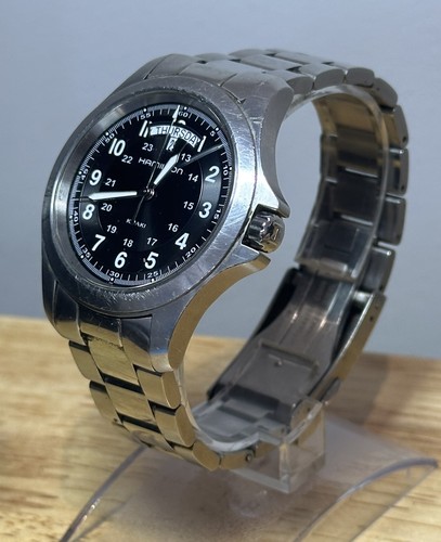 Hamilton khaki mens quartz - khaki,