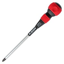 VESSEL Ball Grip Screwdriver Phillips +2×150 220 Chrome Vanadium Steel Magnetic