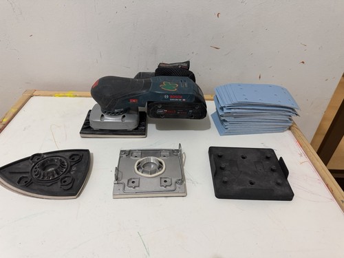 Bosch finish sander - v,