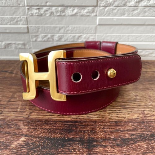 Hermes leather buckle - leather,
