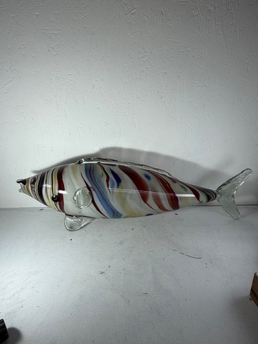 Large murano style art glass - large,