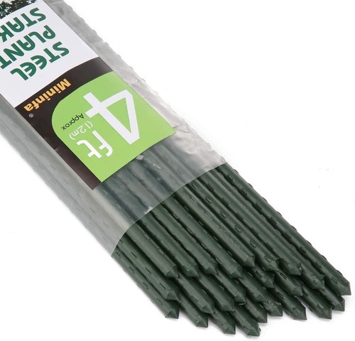 Green metal garden plant - green,